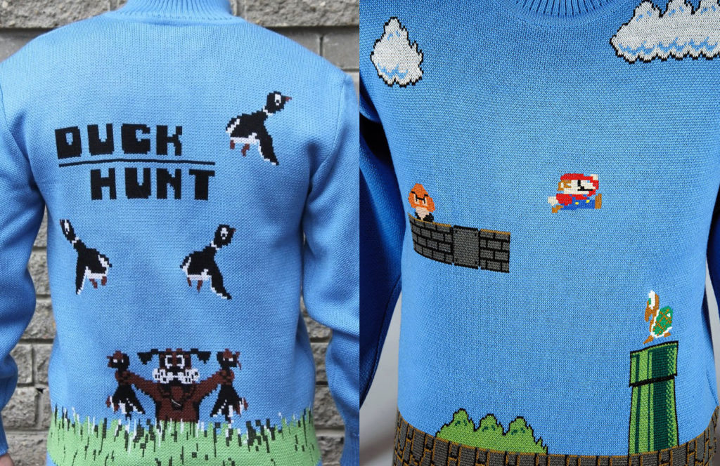 Mario & DuckHunt sweater